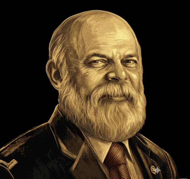 Portrait of the late Prof. P. I. Peter, founder of Divine Noni